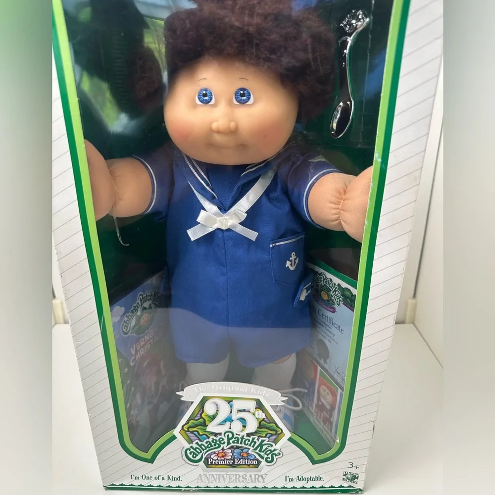 25th ANNIVERSARY PREMIER EDITION CABBAGE PATCH KID - Picture 9 of 12